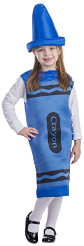 Dress Up America Kids Blue Crayon Costume