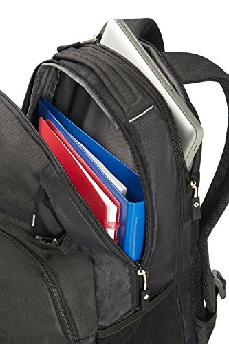 Samsonite Rewind Laptop Backpack Expandable, 45 cm, 34 L, Black Samsonite Rewind Laptop Backpack Expandable, 45 cm, 34 L, Black