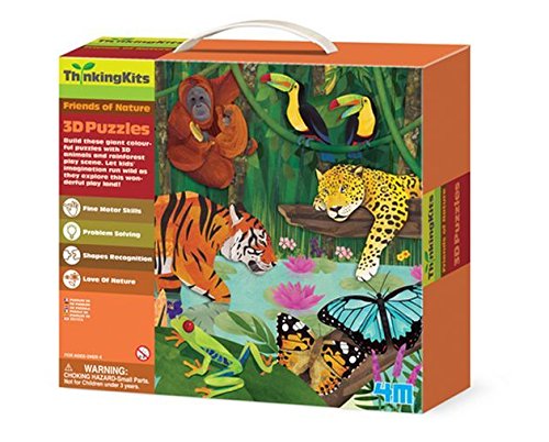 4M Rainforest 3D Floor Puzzles