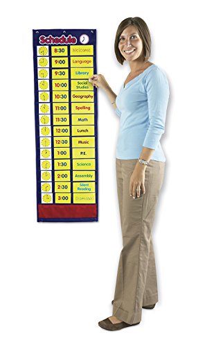 Learning Resources Daily Schedule Pocket Chart