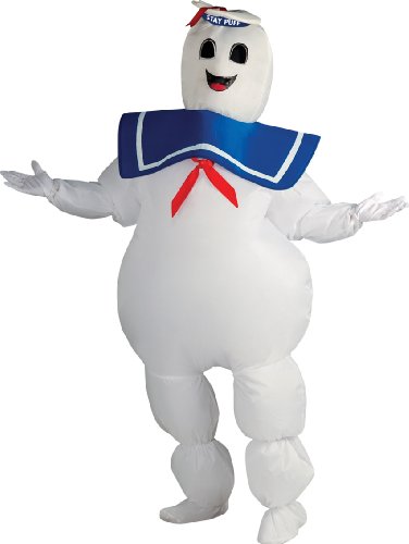 Rubie's Official Inflatable Stay Puff Ghostbusters Suit Fancy Dress Rubie's Official Inflatable Stay Puff Ghostbusters Suit Fancy Dress