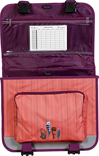 Clairefontaine Little Marcel School Bag With 3 Compartments, 41 X 14 X 34 cm