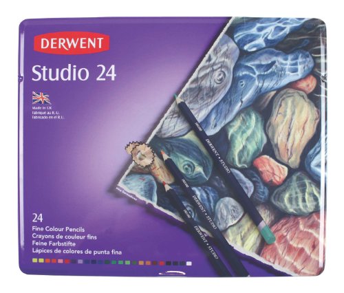 Derwent Studio Colouring Pencils Tin