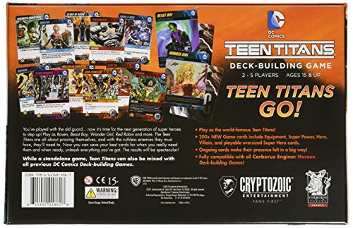 Cryptozoic Entertainment Teen Titans DC Deck Building Game