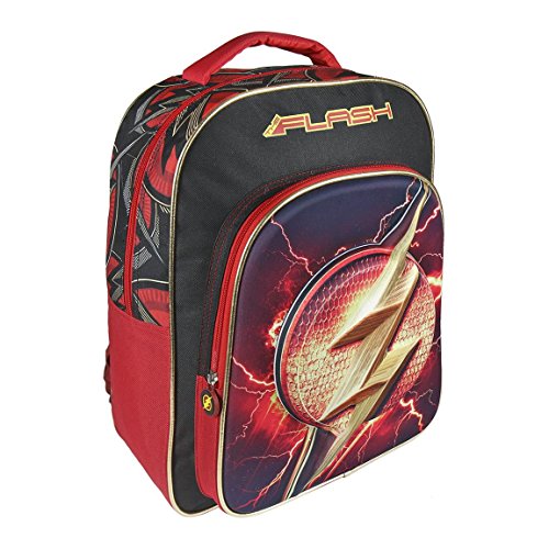 DC 2100002082 The Flash Logo 3D Effect Backpack, Large, 41 cm DC 2100002082 The Flash Logo 3D Effect Backpack, Large, 41 cm