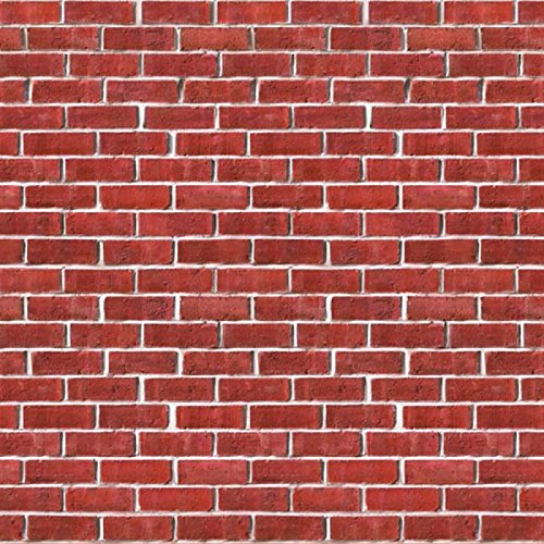 Red Brick Plastic Backdrop (4 Ft. X 30 FT.) Red Brick Plastic Backdrop (4 Ft. X 30 FT.)