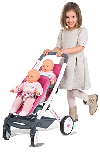 Smoby – 253296 Baby Confort Twin Buggy