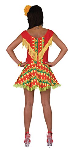 Bristol Novelty AC278 Mexican Lady Dress Costume (UK Size 10