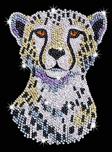 sequin art 1605 Snowy Cheetah Crafy Kit