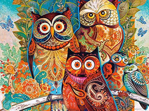 Castorland Owls Jigsaw Puzzle (2000