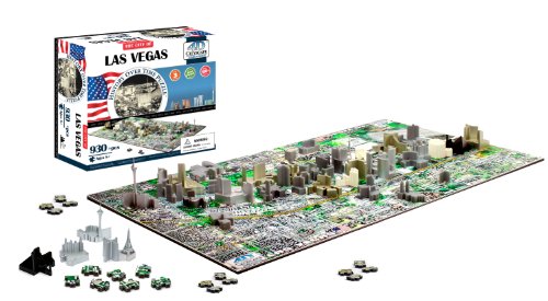 4D Las Vegas Cityscape Time Puzzle