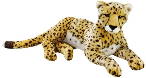 National Geographics CHEETAH Stuffed Animals Plush Toy (Large, Natural)