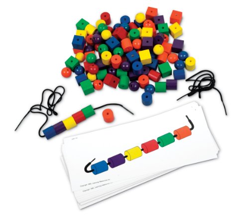 Learning Resources Beads and Pattern Cards Set