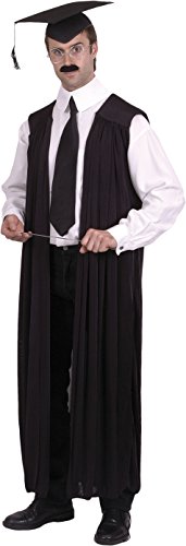 Smiffy's Adult's Unisex Teachers Gown, One size, Color