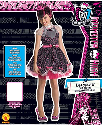 Rubie's Official Monster High Mattel Draculaura Sweet 1600, Children Costume