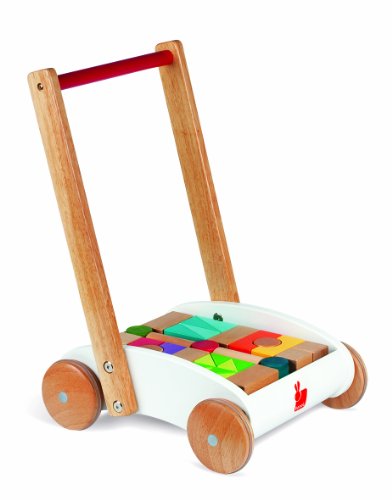 Janod J05584 I Wood Mini Buggy Wooden Toy