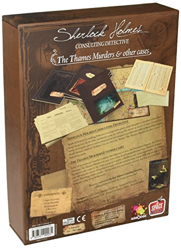 Sherlock Holmes Consulting Detective Thames Murders Game