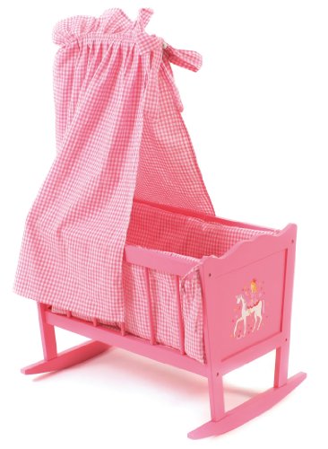 CHIC 2000 Bayer Doll Little Fairy Design Cradle (Pink)