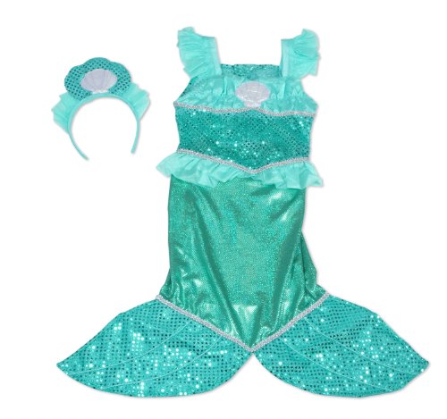 Melissa & Doug Mermaid Role Play Costume Set