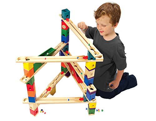 Hape Quadrilla Wooden Marble Run Builder