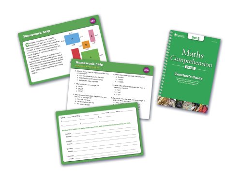 Learning Resources Maths Comprehension Cards Year Group Five