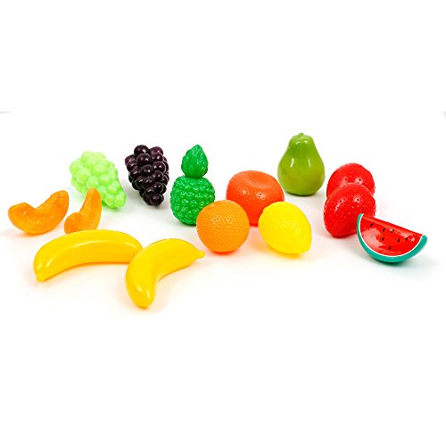 Mamatoy MMA08000 – Funnytoy Dinner’s ready!, 100 assorted plastic play food Mamatoy MMA08000 – Funnytoy Dinner’s ready!, 100 assorted plastic play food