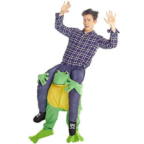 Unisex Frog Fancy Dress Piggyback Costume
