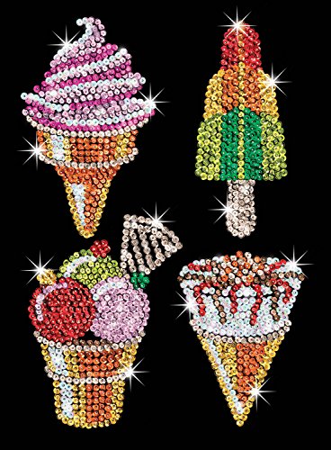 sequin art 1504 Orange Ice Creams Craft Art sequin art 1504 Orange Ice Creams Craft Art