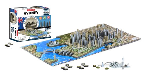 4D Sydney Cityscape Time Puzzle