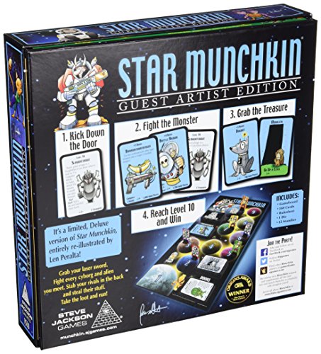 Steve Jackson Games SJG01518 Star Munchkin Guest Artist Edition Board Game