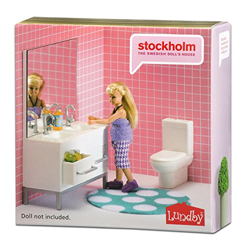 LUNDBY Stockholm Bathroom Playset LUNDBY Stockholm Bathroom Playset
