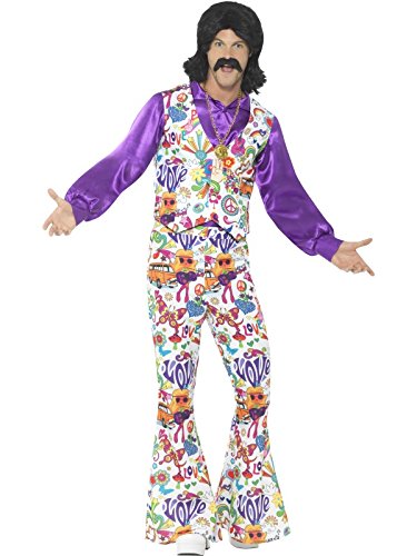 Smiffy's 44904M 60's Groovy Hippie Costume (Medium)
