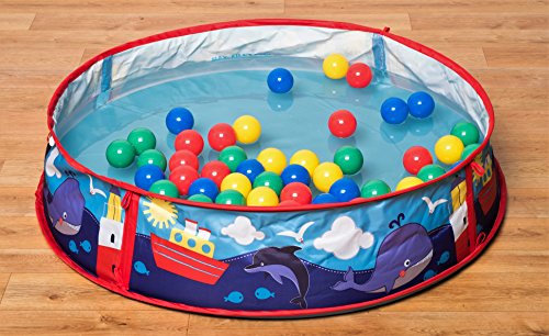 BBGG Pop Up Paddling Pool with UV Canopy