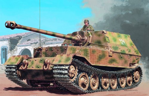 'Italeri 0211S Jagdpanzer Elephant Tiger (P)