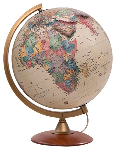 Nova Rico 8007239978591 30 cm Colombo Illuminated Relief Globe