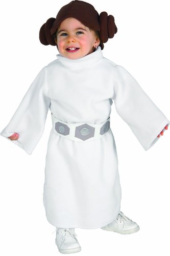 Rubie's Official Disney Baby Princess Leia Fancy Dress Toddler Star Wars Child Girls Costume