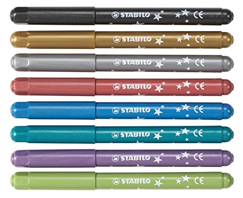 Stabilo F41130 Case with 8 Metallic Felt Stabilo F41130 Case with 8 Metallic Felt