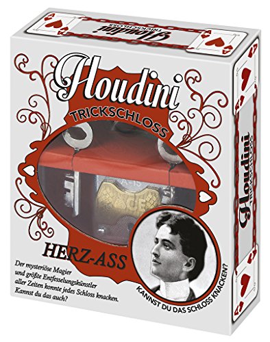 Moses. 92086 Professor Puzzle Houdini Puzzle Lock Ace of Heart Puzzle Box