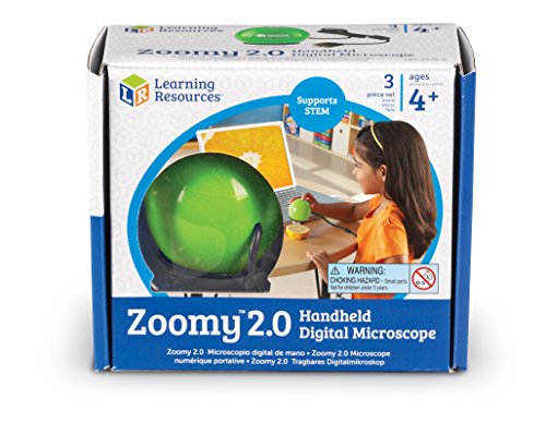 Learning Resources Zoomy 2.0 Handheld Microscope