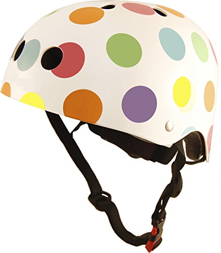 Kiddimoto Kids Pastel Dotty Helmet