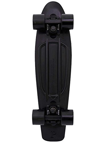 Penny Unisex Blackout Skateboard, Black, 22