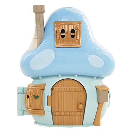 Smurfs Mushroom House Playset with Brainy