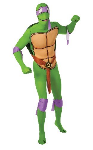 Rubie's Official Adult's Donatello 2nd Skin Costume Teenage Ninja Turtles