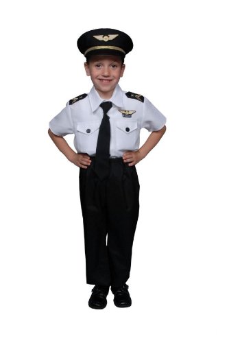 Dress Up America Deluxe Childrens Pilot Costume Set