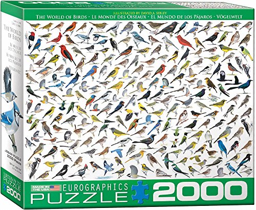 Eurographics The World of Birds by David Sibley Puzzle (2000 Eurographics The World of Birds by David Sibley Puzzle (2000