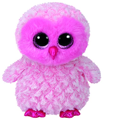 Ty 37158 Twiggy Pink Owl Toy