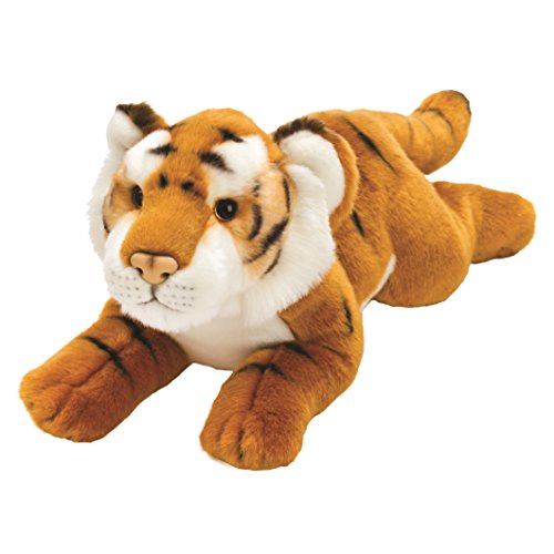 Suki Gifts Yomiko Classics Jungle and Wildlife Lying Tiger (Medium, Brown)