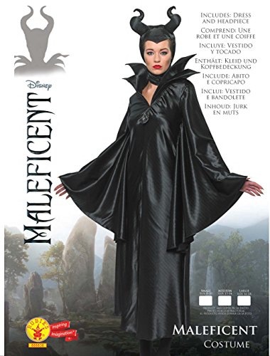 Rubie's Official Maleficent Ladies Disney Fancy Dress Villian Womens Halloween Adult Costume