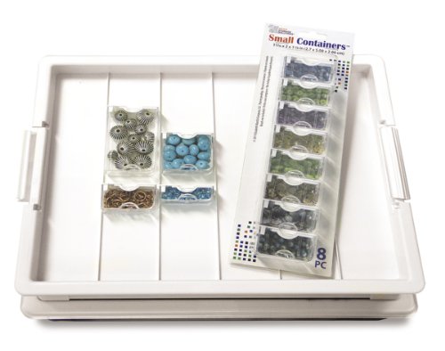 Darice Plastic Elizabeth Ward's Bead Storage Tray 13.75