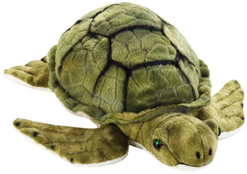 National Geographics MARINE TURTLE Stuffed Animals Plush Toy (Medium, Natural)
